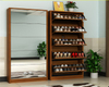 Popular Modern Modular MDF MFC Customized Laminate Shoe Cabinet